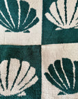 ShellCheck Plush Throw - Seaglass