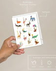 Animal Party - Birthday Card