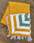 Golden Hour Recycled Throw Blanket