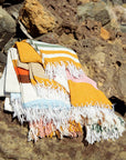 Golden Hour Recycled Throw Blanket