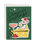 Cheese-n's Greetings Greeting Card