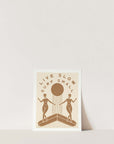 Live Slow Surf Small Art Print