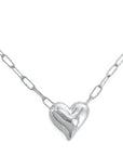 Dainty Heart Chain Necklace