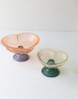 Glass Heart Compote