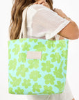 Puakenikeni Buds RVS Tote in Fresh Splash