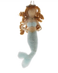 Blue Mermaid Ornament
