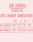 Stay Stoked Crewneck Sweatshirt: Carolina Blue