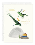 Party Frogs - Birthday Card