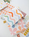 Birthday Card | Wavy Squiggle Birthday Pattern
