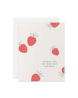 Birthday Card | Berry Best Sweet Strawberry Fruit Design
