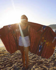 Red Earth Rust Baja Fish Yoga Blanket