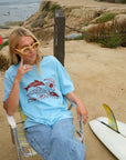 Split Peak Retro Tee