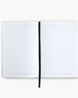 Grateful Heather Gray Linen Notebook