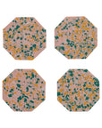 Terrazo Octagon Coasters (Set of 4)