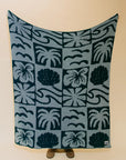 Laguna Plush Throw - Marine