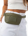 Monochrome Hip Pack in Olive