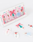 Embroidered Nutcracker Hair Clips