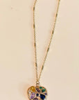 Rainbow Heart Necklace