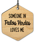 Someone In Loves Me Wood Ornament
