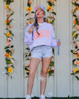 BEACHY Lavender Knit Sweater