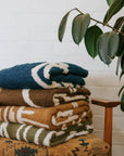 Drifter Plush Throw - Malibu Blue