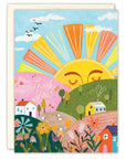 Sun Thank You Card