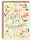 Wonders Graduation Card