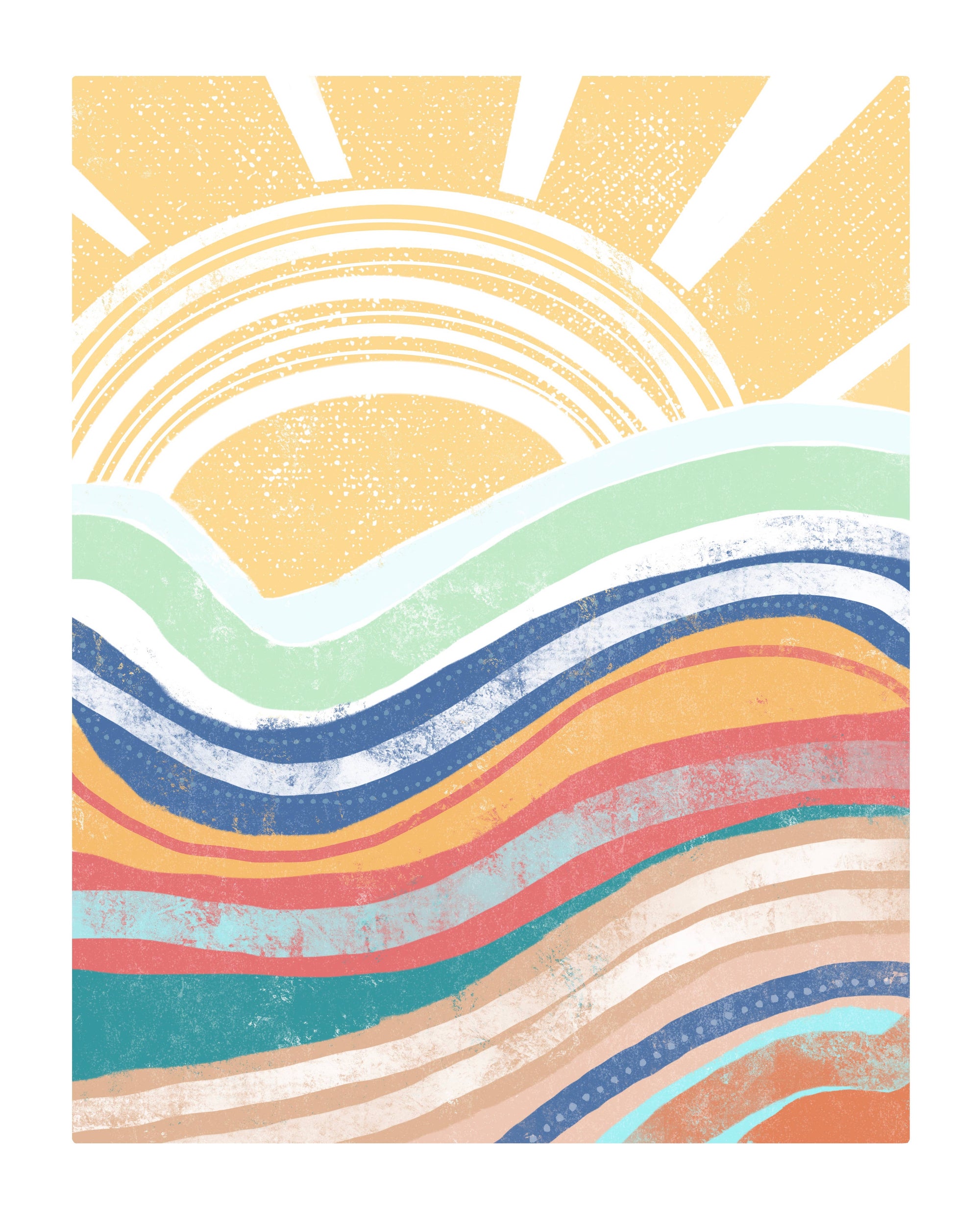 Let The Sunshine In Print