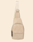 Vegan Leather Fashion Flap Sling Bag