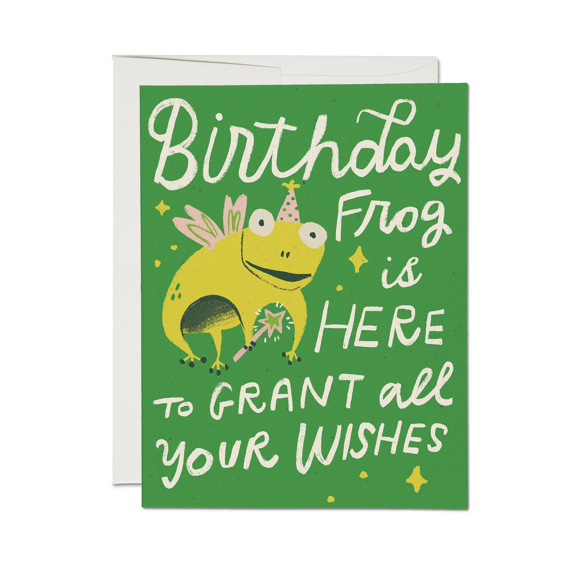 Birthday Frog Greeting Card