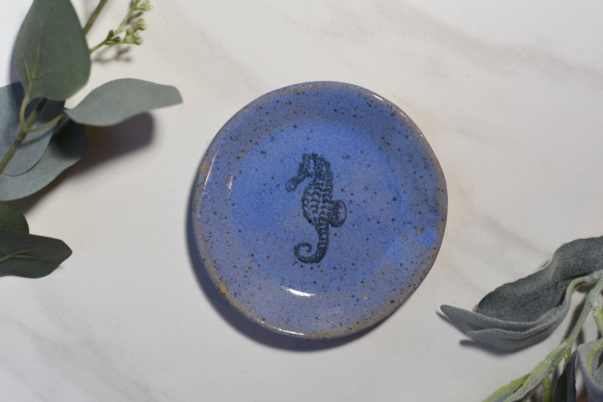 Mini Plate - Seahorse