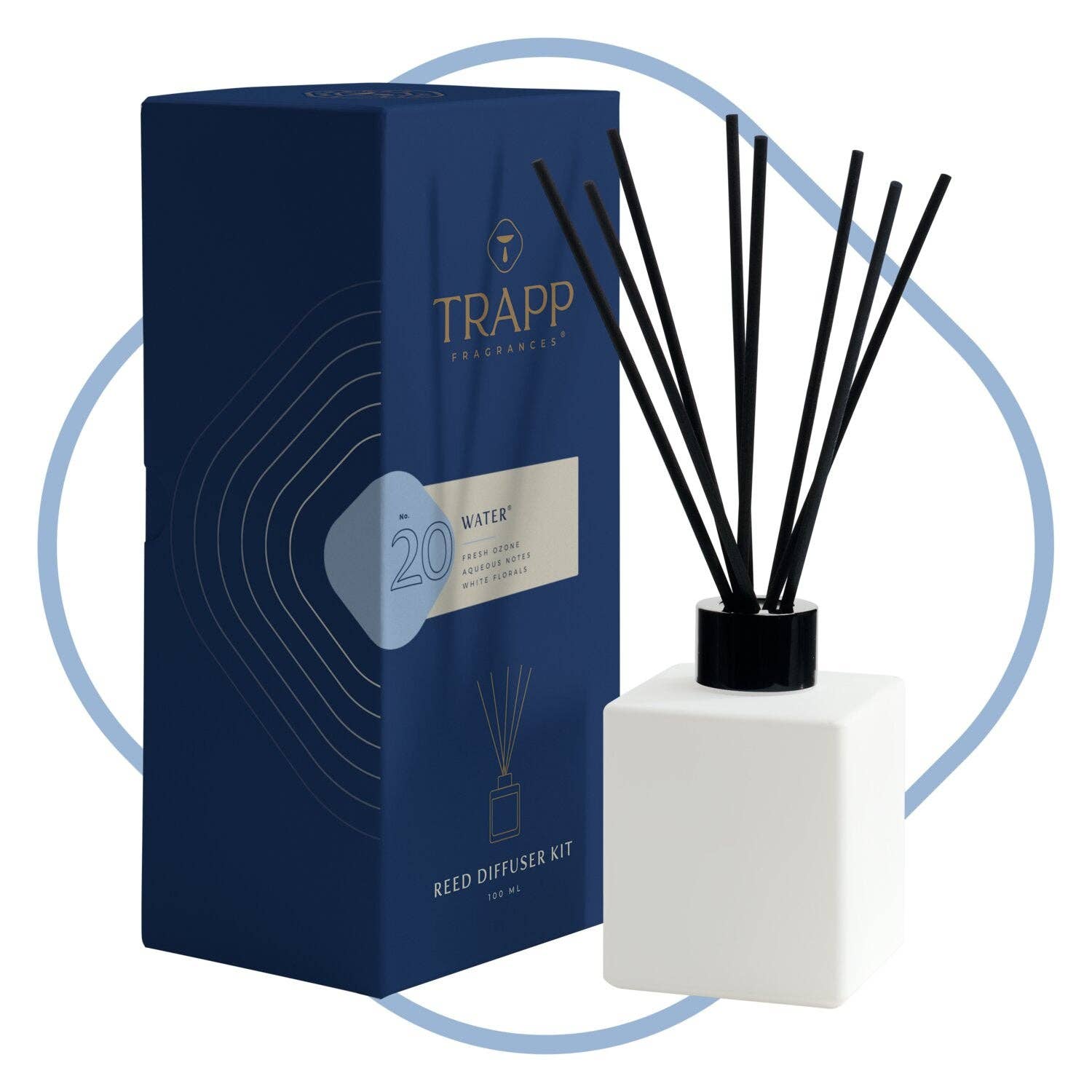 Water 4 oz. Reed Diffuser Kit