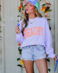 BEACHY Lavender Knit Sweater