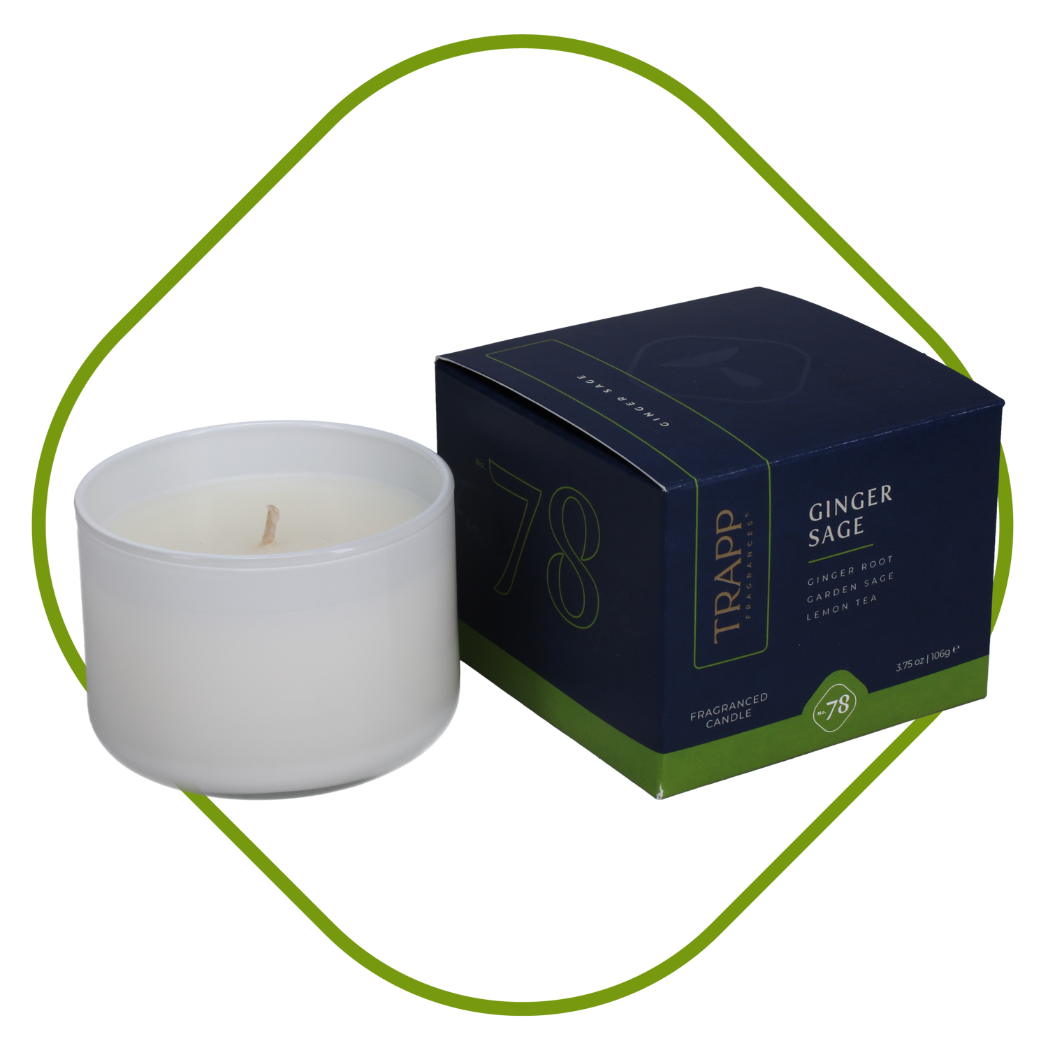 Ginger Sage Candle (3.75 oz.)