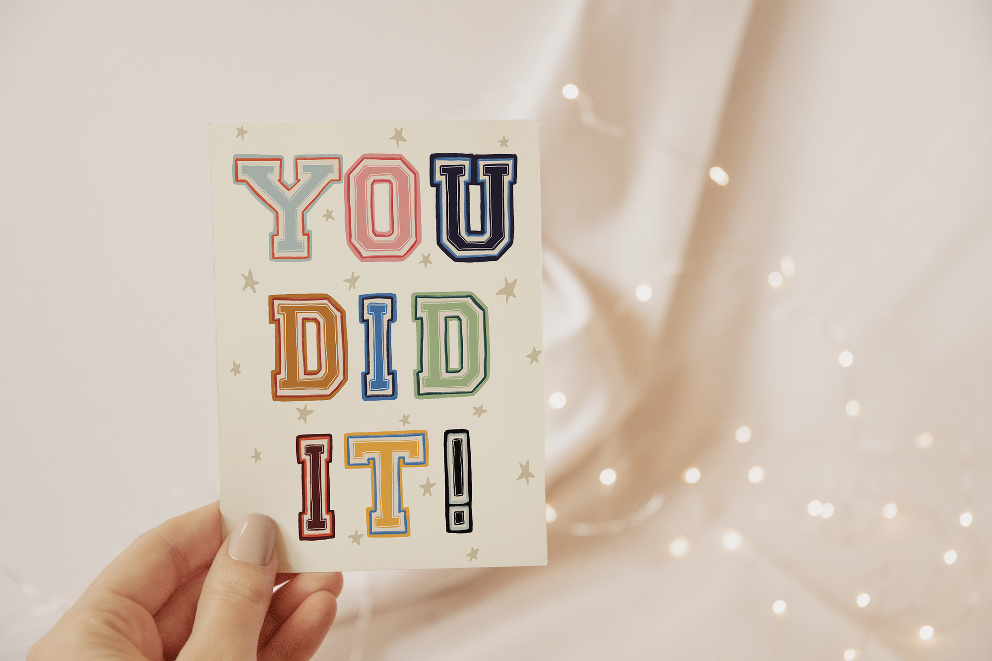 You Did It Card