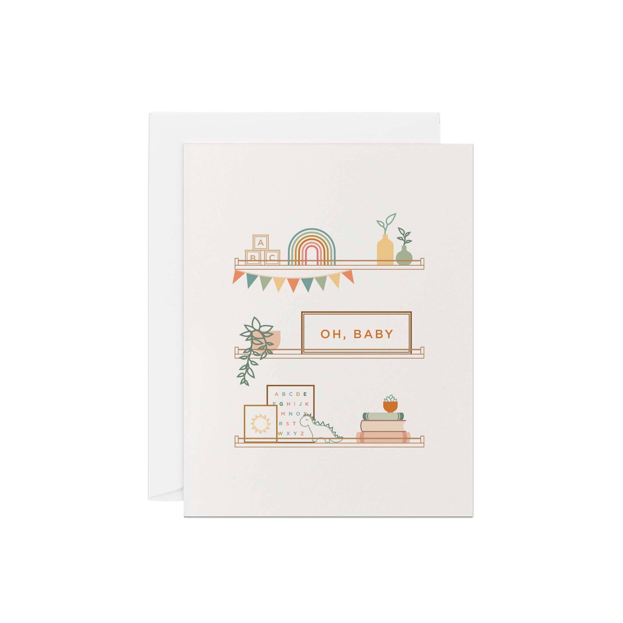 New Baby Card | Oh Baby Nursery Wall