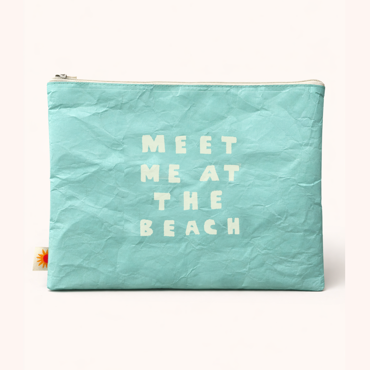 Meet Me At The Beach Sand Proof Pouch