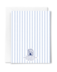 Bow and Tulip Birthday Card