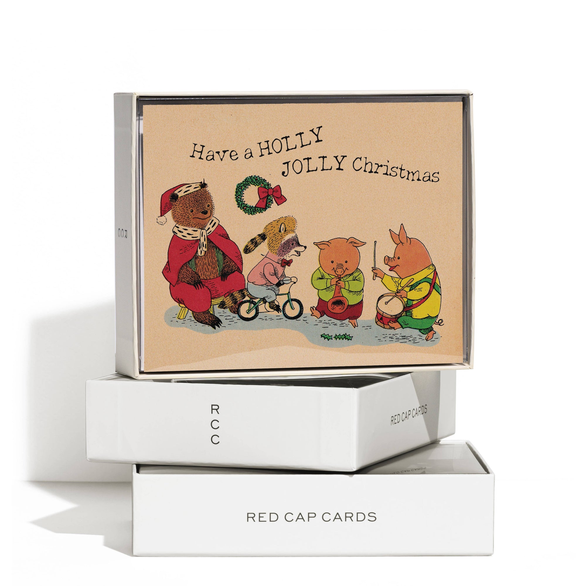 Holly Jolly Greeting Card