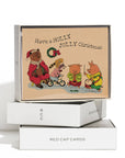 Holly Jolly Greeting Card