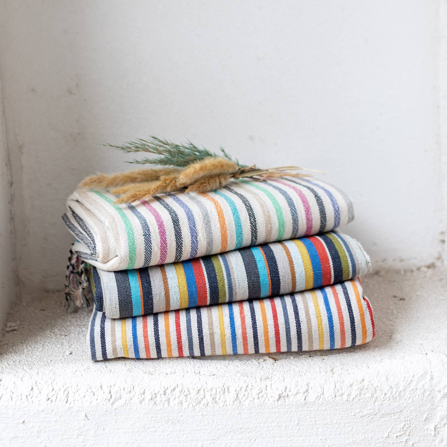 Bold Striped Turkish Beach Towel