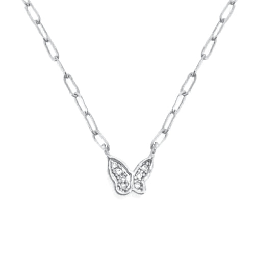 Dainty Butterfly Chain Necklace