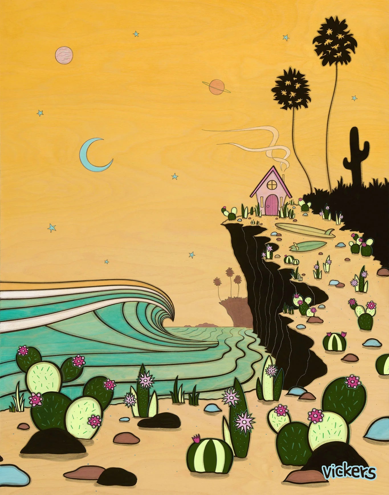 Desert Evening Print