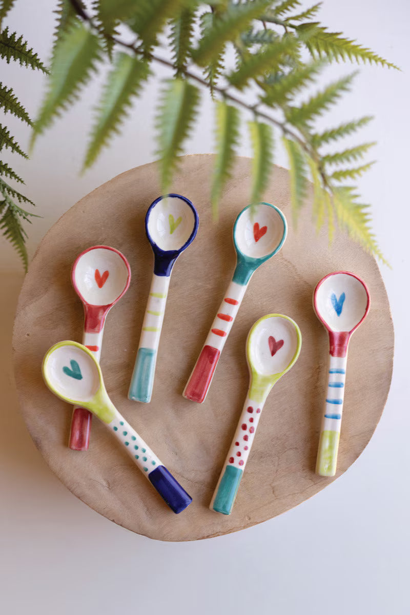 Decorative Ceramic Spoon