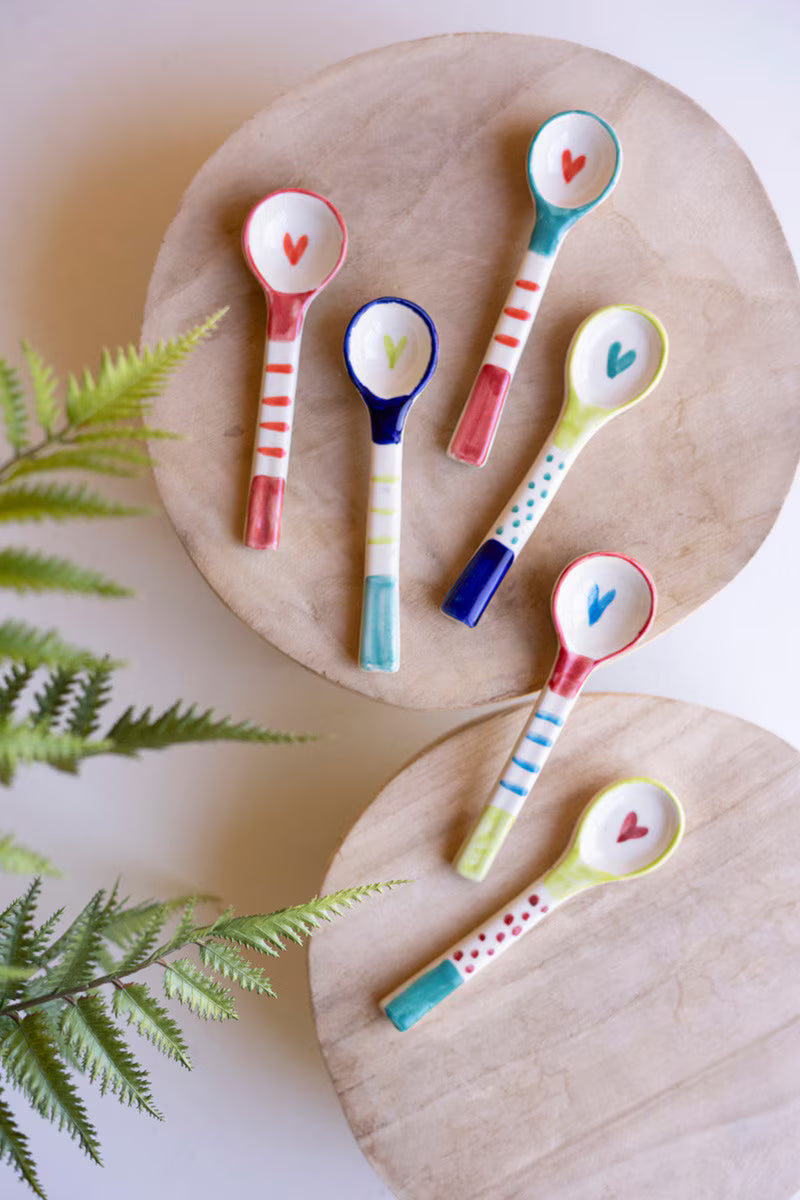 Decorative Ceramic Spoon