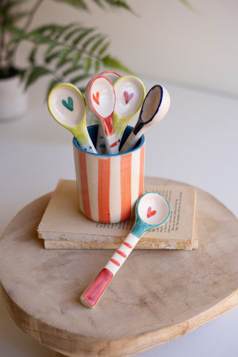 Decorative Ceramic Spoon