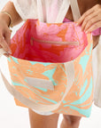 Lei Garden RVS Tote in Splash