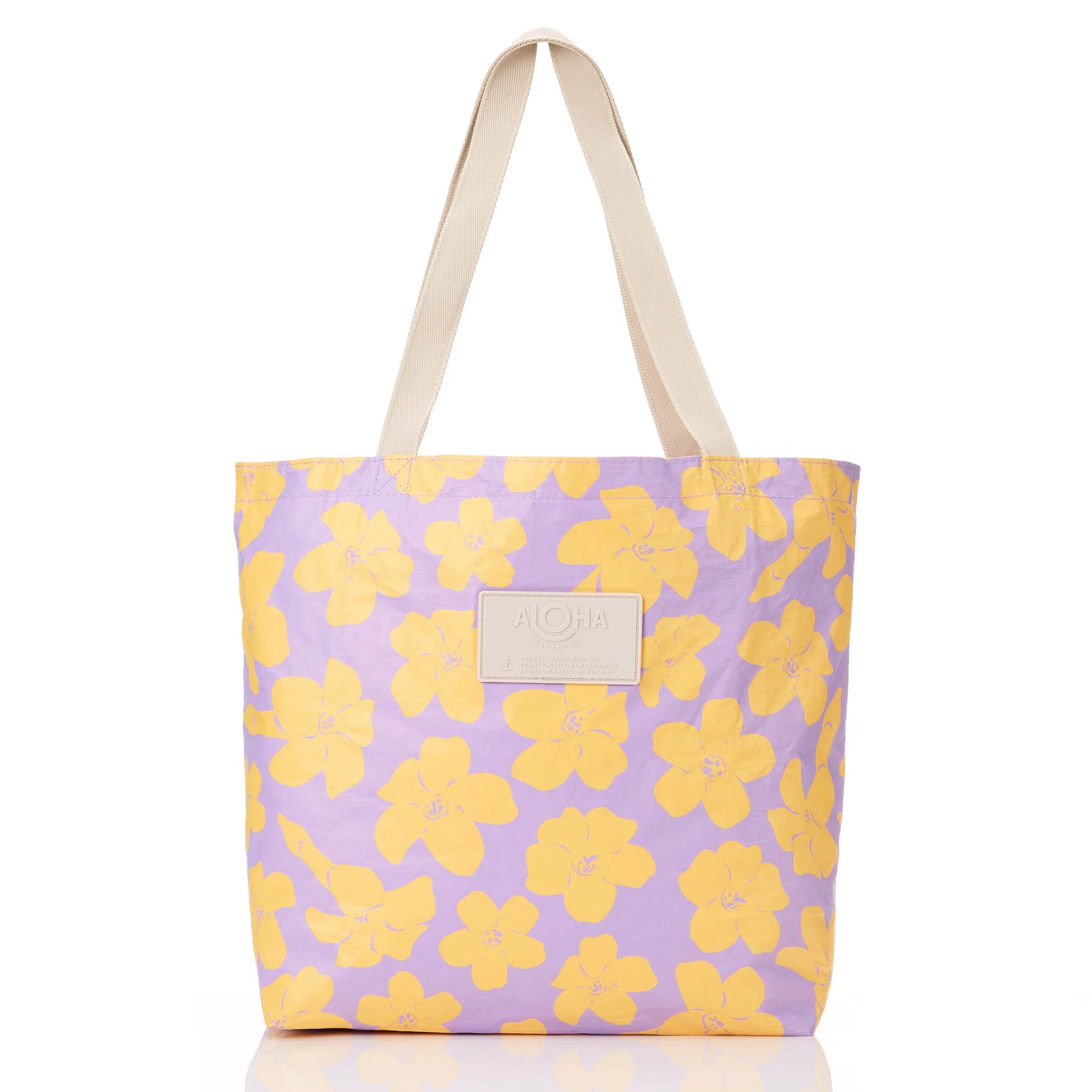 Puakenikeni Buds RVS Tote in Ube