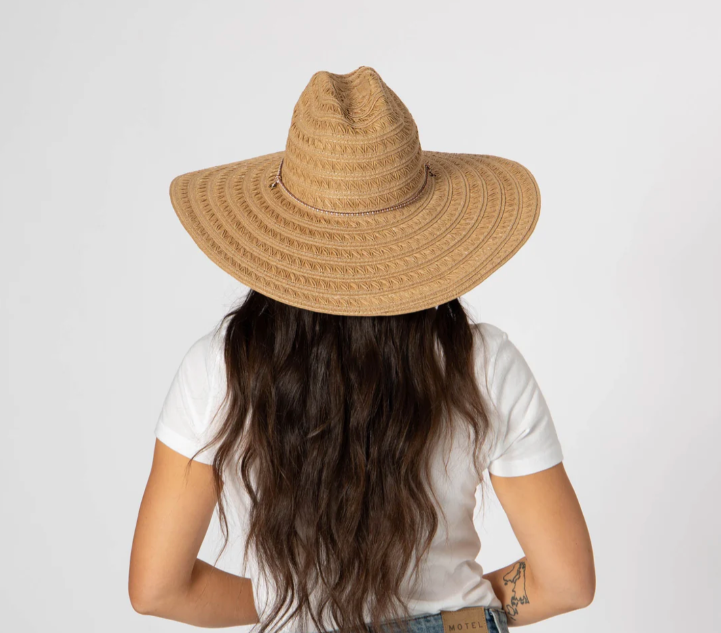 ROSALINDA - Textured Paperbraid Lifeguard Hat
