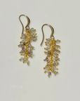 Wisteria Drop Earrings: Labradorite